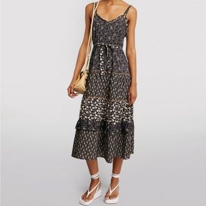 Paige Floral Masala dress - small